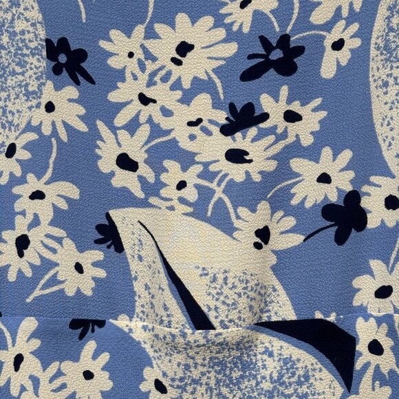 Lauren Ralph Lauren Womens Floral Crepe Sleeveless Dress SZ: 14 - Picture 4 of 15